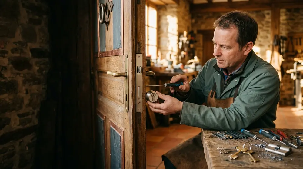 Professionnel du métier Serrurier